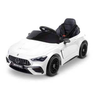 Coche eléctrico infantil Mercedes-Benz AMG CLE53 Toyz en color blanco