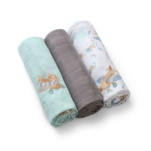 Pañales de Bambú Babyono, 3 Piezas, Suaves y Versátiles