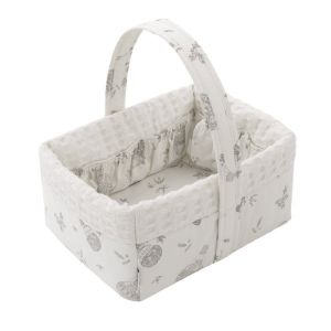 Cesta Canastilla 22.5x29x29 Cm Globe Crudo - Cambrass