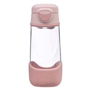 Botella B.box en rosa con silicona, perfecta para niños