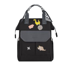 Bolsa de mamá Myla Negro Kikkaboo - Elegante y funcional