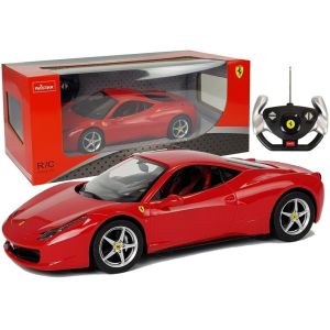 Coche teledirigido Ferrari Italia rojo a escala 1:14 de Rastar