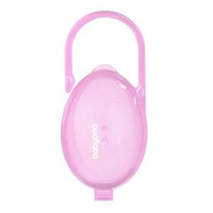 Contenedor de Chupetes Rosa Babyono - Higiene y Comodidad