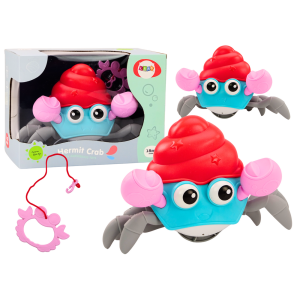 Cangrejo Colorido Interactivo a Cuerda para Niños