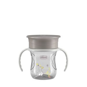 Vaso Chicco 360° Perfect Cup para Aprender a Beber 12+
