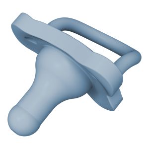 Chupete HappyPaci Dr brown`s de silicona, 0m+, azul