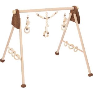 Gimnasio para bebés Ardilla de Goki, diseñado para estimular el juego