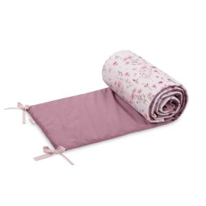 Protector de Cuna Velvet Bloom Rosa Sensillo