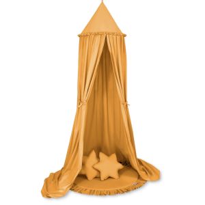 Set de Dosel, Alfombra y Cojines My Sweet Baby - Amarillo Miel