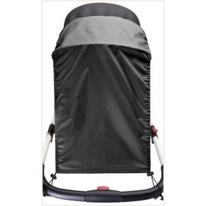 Sombrilla para cochecitos Caretero accessories en color negro