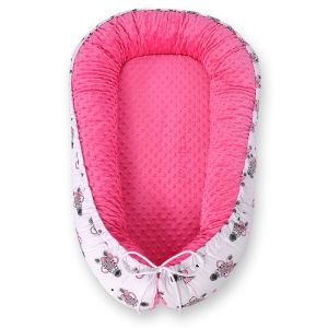Cocoon Doble Cara My Sweet Baby para Bebés - Rosa Cebra