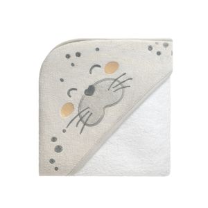 Toalla con capucha Kikkaboo Seally Me 90x90 cm