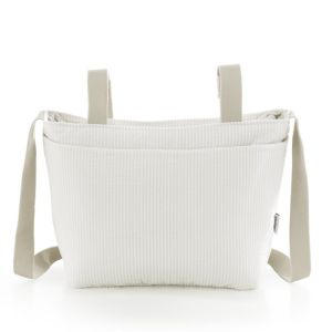 Bolso organizador XL Regent Cambrass color crema, vista frontal