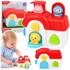 Casa Interactiva Educativa con Animales para Niños