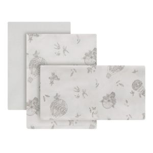 Sabana Cuna 3 Pcs (cuna 70) 70x140x1 Cm Globe Crudo - Cambrass