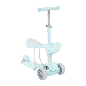 Makani Patinete BonBon 3en1 Candy Azul Kikkaboo - Diversión y Seguridad