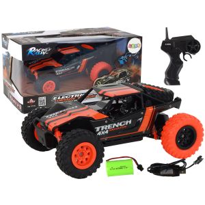 Coche Off-Road Control Remoto R/C 1:24 Naranja