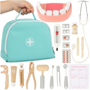 Set de Dentista Infantil Kruzzel - Juguete Educativo 24 Piezas