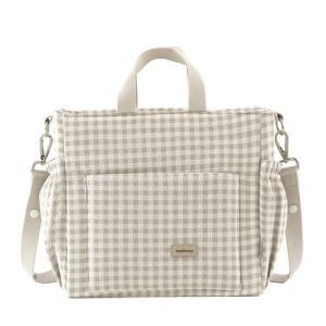 Bolso Maternal Pack Vicky Beige 16x43x37 Cm - Cambrass