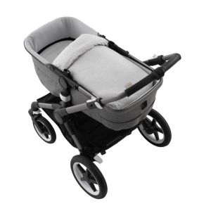 Saco Capazo + Colchoneta Polo Grey 35x80x6 Cm - Cambrass