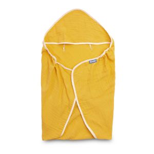 Manta Envoltura Muselina Mustard Sensillo 75x75 cm