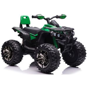 Quad Eléctrico Infantil QLS-3288 Verde con Luces y Radio