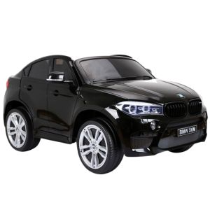 Vehículo Eléctrico BMW X6M con Pintura Negra 12V