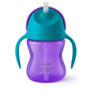 Taza Philips Avent con Pajita para Niñas 200ml