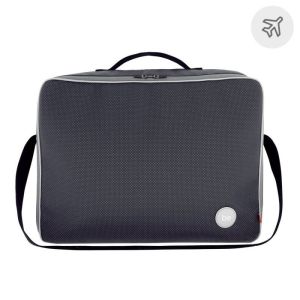 Maleta clínica Urbany gris Cambrass 47x36x12 cm, vista frontal