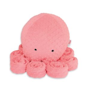 Cojín Octopus Cuddly Grande Coral My Sweet Baby