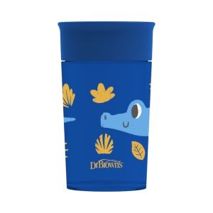 Taza 360° Dr Brown's para Bebés 300ml Azul