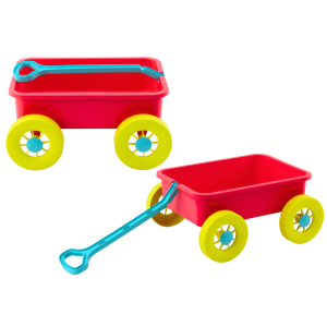 Carrito de Juguetes de Arena Rosa Pastel
