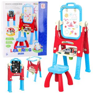 Tablero Educativo 5 en 1 con Silla y Accesorios Multifuncionales