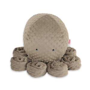 Cojín Octopus XXL Marrón de My Sweet Baby - Ideal para Bebés