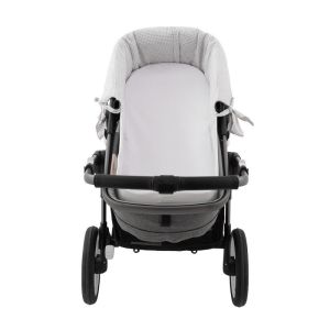 Funda Capazo Cremallera Reversible Polo Grey 35x75x35 Cm - Cambrass