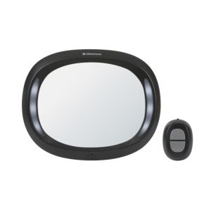 Espejo Retrovisor LED Kikkaboo para bebé con gran visibilidad