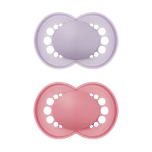Chupete Ortodóntico Mam baby SkinSoft™ 6+ para Niñas