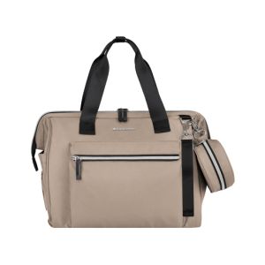 Bolsa de mamá Maxi Beige Kikkaboo - Práctica y Elegante