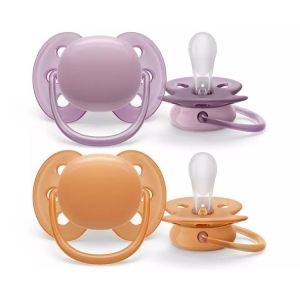 Chupete Philips Avent Ultra Soft 6-18 meses para Niñas