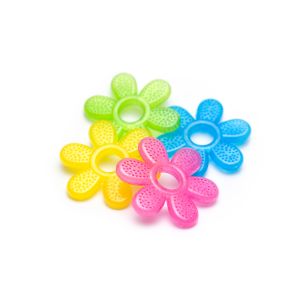 Mordedor Gel Babyono Daisy para aliviar encías y dientes