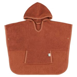 Poncho Hush Rust Trixie para Bebés - Suave y Absorbente