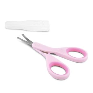 Tijeras para Bebés Chicco con Funda Rosa