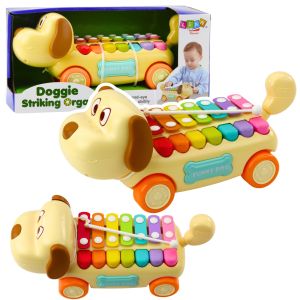 Perro de Montar con Platillos y Partes Móviles