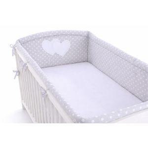 Protectores de Cuna My Sweet Baby Universal XXL Corazones