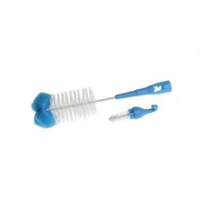 Cepillo para Biberones y Chupetes Akuku - Azul