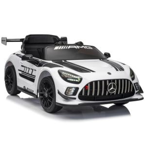 Coche Eléctrico Infantil Mercedes AMG GT3 Blanco