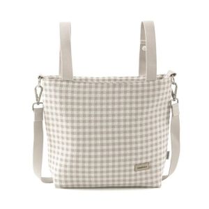 Bolso Talega Vicky Beige 12x40x35 Cm - Cambrass