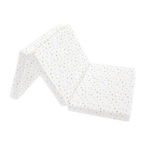 Colchón Plegable Kikkaboo 60x120 cm Dots Grey para Bebés