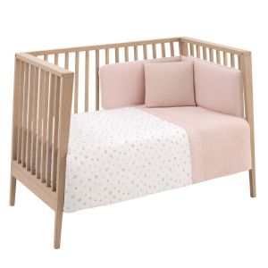 Jgo 2 Pcs.f.nordica Cuna 70 Calma Rosa 110x170x3 Cm - Cambrass