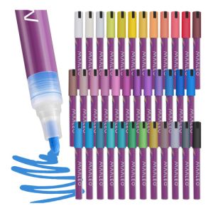 Set de Marcadores Acrílicos 36 Piezas Maaleo - Creatividad para Bebés